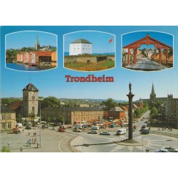 Trondheim - Collage - Sør-Trøndelag - Postkort