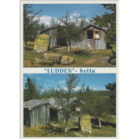 Ludden-hytta - Fjellkongen Ludvig's hytte - Postkort