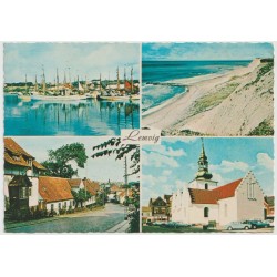 Lemvig - Havneparti - Museet - Danmark - Postkort