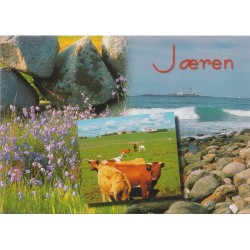 Jæren - Collage - Postkort