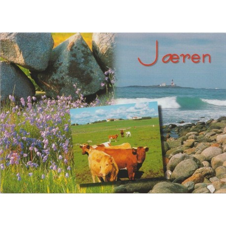 Jæren - Collage - Postkort