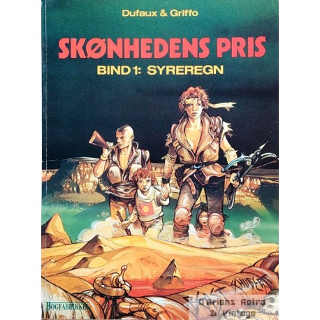Skønhedens Pris - Bind 1 - Syreregn - Dansk - Tegneseriebok