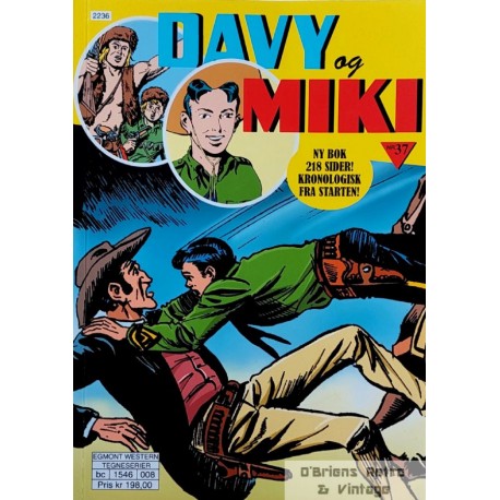 Davy & Miki - Nr. 37 - 218 sider! - Tegneseriebok