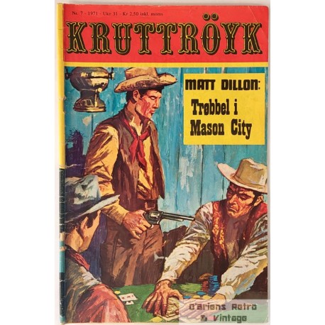 Kruttrøyk - 1971 - Nr. 7 - Trøbbel i Mason City
