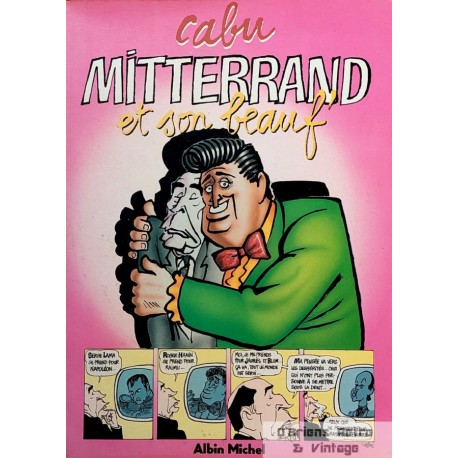 Cabu - Mitterrand - Albin Michel - Tegneseriebok