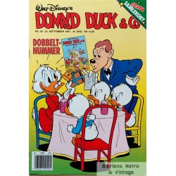 Donald Duck & Co - 1991 - Nr. 39 - Med samleboks - Kort