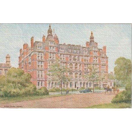 Hyde Park Hotel - Knightsbridge - London - England - Postkort