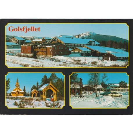 Golsfjellet - Buskerud - Postkort
