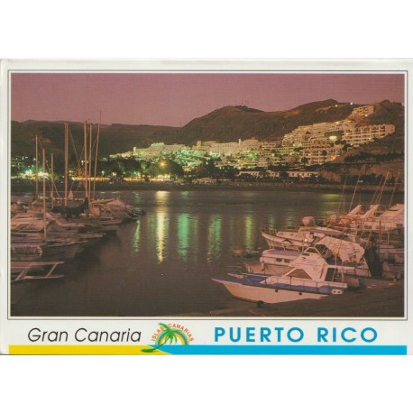 Gran Canaria - Puerto Rico - Spania - Postkort