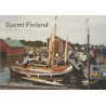 Suomi-Finland - Brygge og båter - Postkort