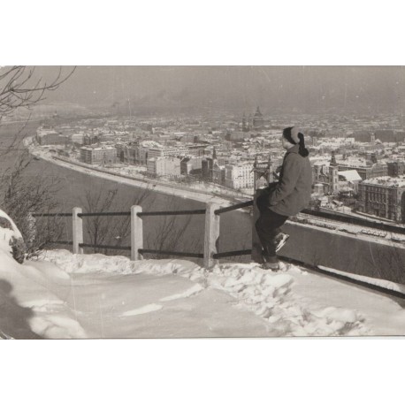 Budapest - View from the top of Gellerthegy - Ungarn - Postkort