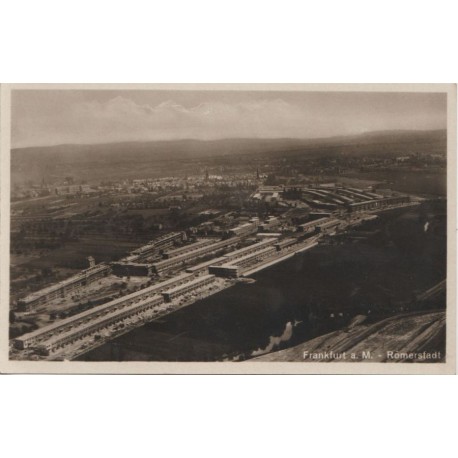 Frankfurt a. M. - Römerstadt - Tyskland - Postkort