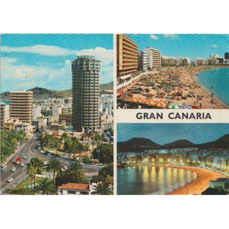 Las Palmas of Grand Canary - Spania - Postkort
