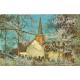 Haslum kirke - Akershus - God Jul - Postkort