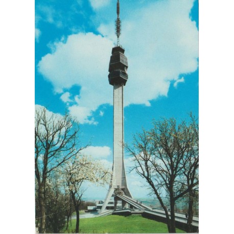 Beograd - TV aeriel - Jugoslavia - Postkort