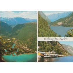 Helsing frå Dalen - Telemark - Postkort