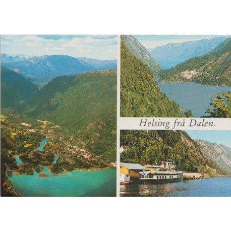 Helsing frå Dalen - Telemark - Postkort