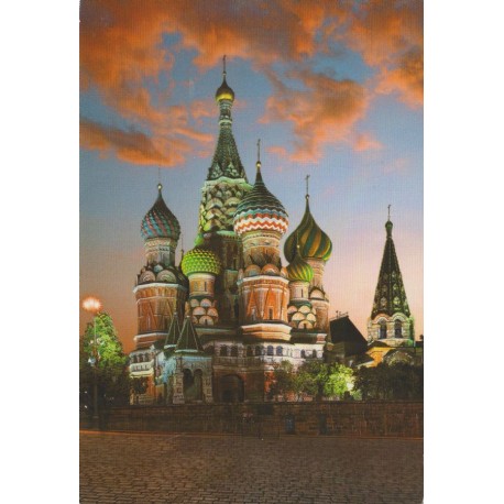 The St. Basil's Cathedral - Moscow - Postkort