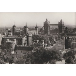 Tower of London - General View from North West - England - Postkort