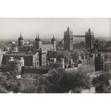 Tower of London - General View from North West - England - Postkort