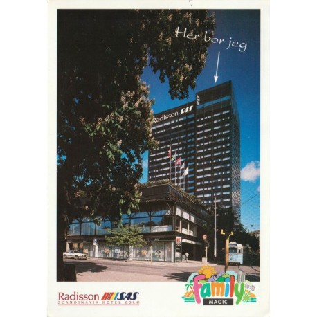 Radisson SAS Scandinavia Hotel Oslo - Postkort