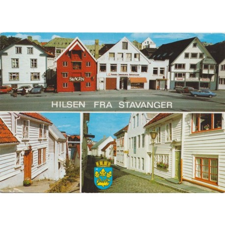 Stavanger - Collage - Rogaland - Postkort