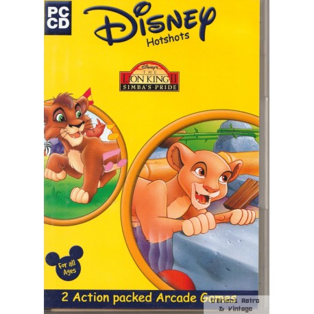 Disney Hotshots - The Lion King II - Simba's Pride - 2 Action packed Arcade Games - PC