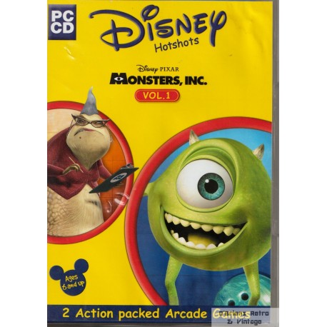 Disney Hotshots - Monsters, Inc. - Vol 1 - 2 Action packed Arcade Games - PC