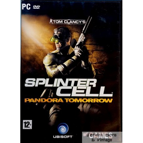 Splinter Cell - Pandora Tomorrow - Ubisoft - PC DVD-ROM