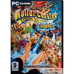 RollerCoaster Tycoon 3 - Soaked! - PC CD-ROM