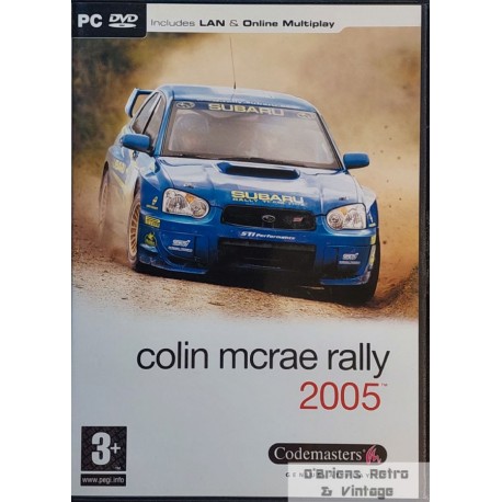 Colin McRae Rally 2005 - Codemasters - PC DVD-ROM