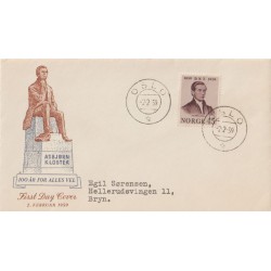 FDC - Asbjørn Kloster - 2. februar 1959