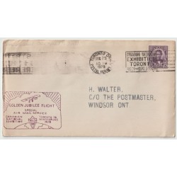 Canada 1928 Golden Jubilee Flight Special - Brev