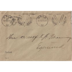 Postverket - Postsak nr. 8 - Konvolutt 1941 - Brev