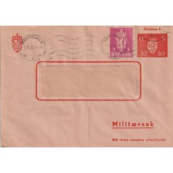 Militærsak 5.1.57 - Kristiansand S. - Brev