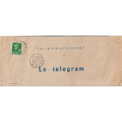 Telegrafverket - Lx-telegram - Halden 20.1.45