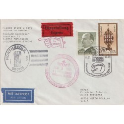 Øst-/Vest-Tyskland til Nordpolen, Alaska - Brev