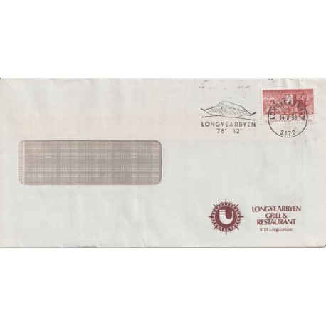 Longyearbyen Grill & Restaurant - 14.9.88 - Brev