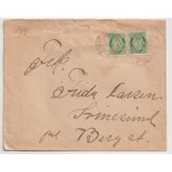 Brev - Stemplet Berg - Østfold - Brev