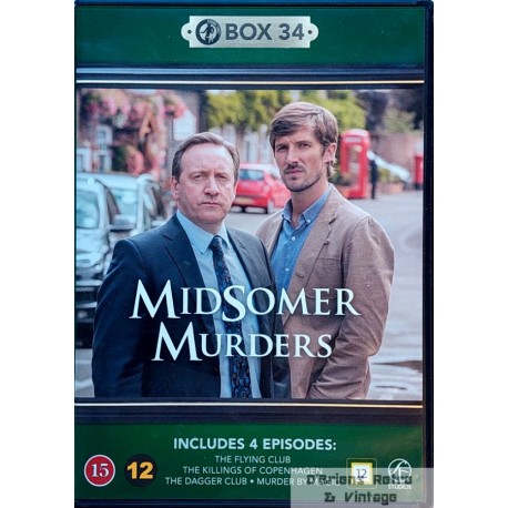 Midsomer Murders - Box 34 - 4 Episodes - DVD