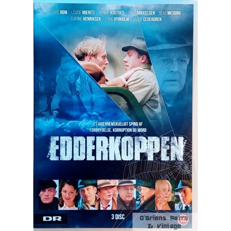 Edderkoppen - 3-disc TV-serie fra DR - DVD