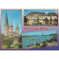 Bonn am Rhein - Tyskland - Postkort