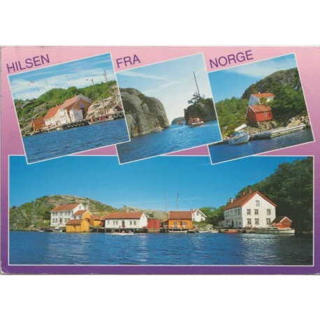 Hilsen fra Norge - Greetings from Norway - Postkort