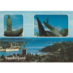 Sandefjord - Flere motiver - Postkort