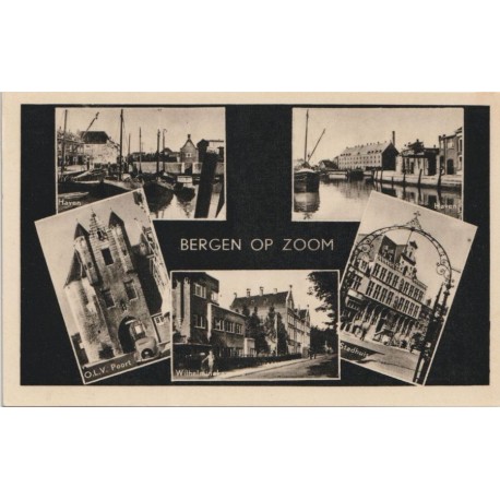 Bergen op Zoom - Nederland - Postkort