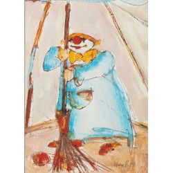 Stauffi: Der Ausputzer - Wizard & Genius - Postkort