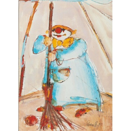 Stauffi: Der Ausputzer - Wizard & Genius - Postkort