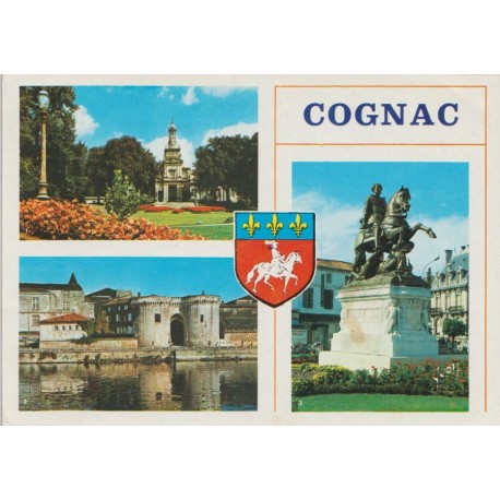 Cognac - Frankrike - Postkort