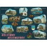 Helsinki - Helsingfors - Collage - Finland - Postkort