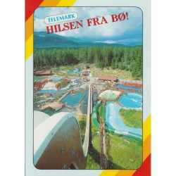Telemark - Hilsen fra Bø! - Postkort